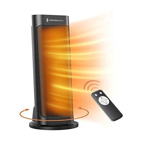 Taotronics 18" PTC 1500W Fast Quiet Heating Ceramic Tower Heater