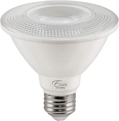 Euri Lighting EP30-11W6000es Dimmable LED PAR30 Short Neck, 11W Soft White