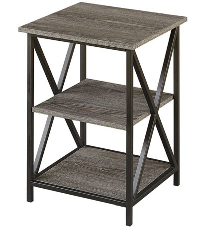 Convenience Concepts Tucson 3-Tier End Table