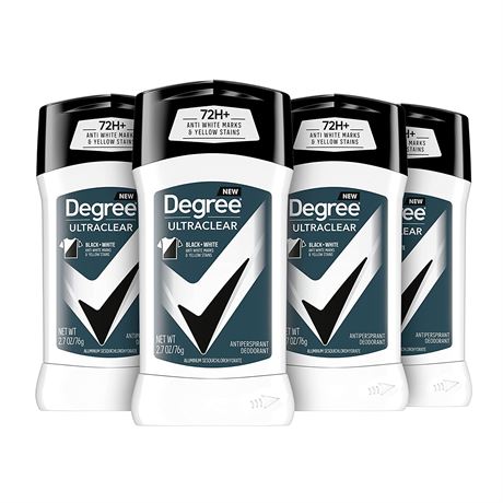 Degree Men UltraClear Deodorant - 4 Pack