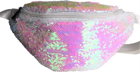Arsimus Sequin Fanny Pack (Pink AB)