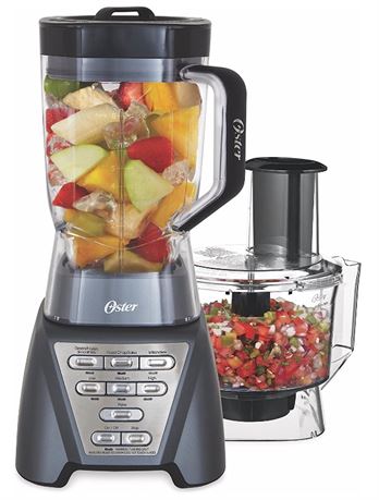 Oster Pro 1200 Blender with Professional Tritan Jar and Food Processor