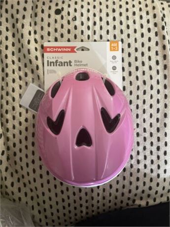 Schwinn Kids Bike Helmet Classic Design, Toddler 1y-3y pink
