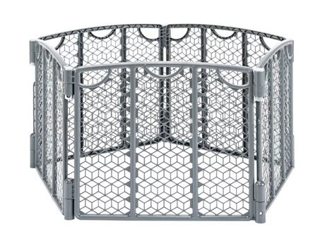 Evenflo Versatile Play Space Gate, Cool Gray