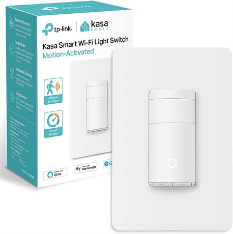 Kasa Smart WiFi Motion Sensor Switch