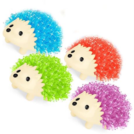 Crystal Growing Hedgehog - DIY Kits for Kids ,Random Color(4PCS)