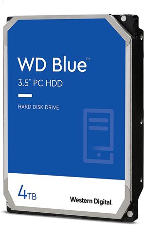 Western Digital 4TB WD Blue PC Internal Hard Drive HDD