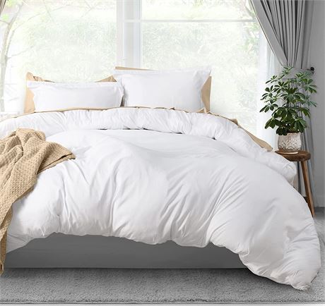 Utopia Bedding Duvet Cover Queen Size Set - 1 Duvet Cover w/ 2 Pillow Shams