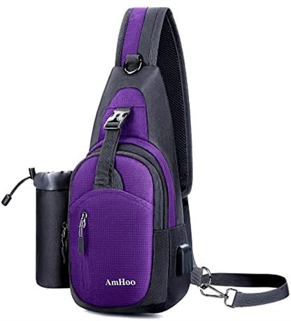 Sling Backpack Crossbody Bag Water Resistant Daypack