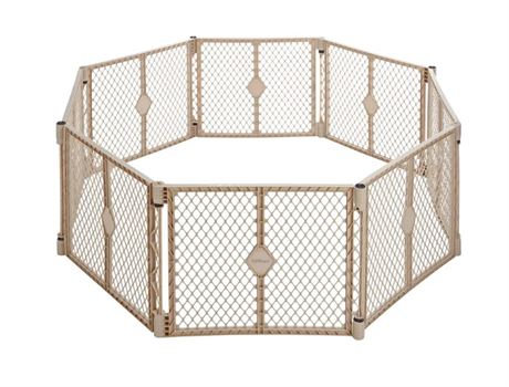 Toddleroo by North States Superyard 8 Panel Baby Play Yard Gate