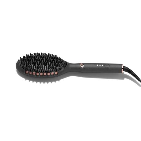 T3 Edge Heated Smoothing, Styling & Straightening Brush with Ion Generator