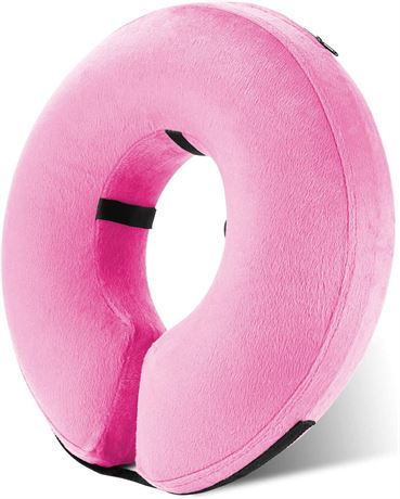 Katoggy Inflatable Dog Collar - Large - Pink