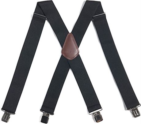 Carhartt Men's Utility Suspender One Size Black (Broken Clip - see photo)