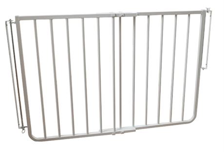 Cardinal Gates Stairway Angle Baby Gate 27"-41.5", White