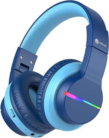 iClever Wireless Headphones, Blue