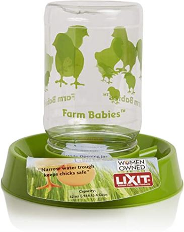 Lixit Baby Chick Feeder or Waterer (Pack of 1)