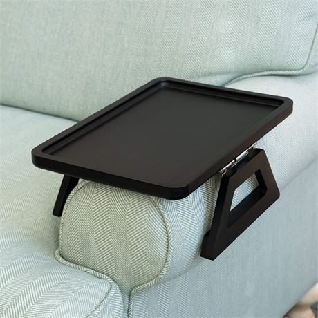 Couch Arm Tray Table, Portable Table, TV Table and Side Tables for Small Spaces