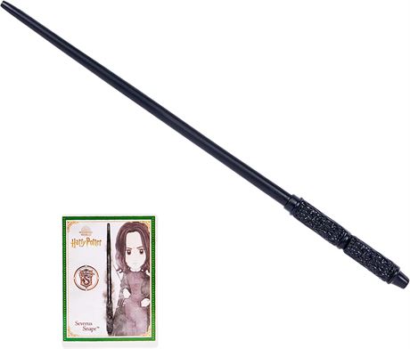 Wizarding World Harry Potter, 12" Spellbinding Severus Snape Magic Wand