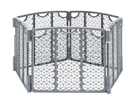 Evenflo Play Space Enclosure Gate, Cool Gray