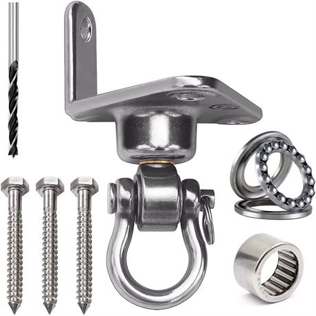 Dakzhou Stainless Steel Hanger 180�+360� Swing Bearing