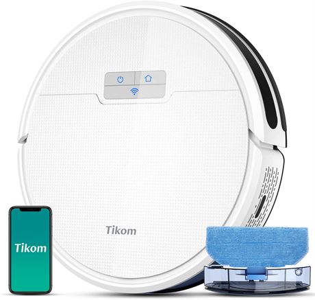 Tikom G8000 Pro Robot Vacuum and Mop Combo 2 in 1