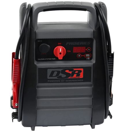 Schumacher DSR ProSeries Jump Starter, 2200 Peak Amps, 525 Cranking Amps