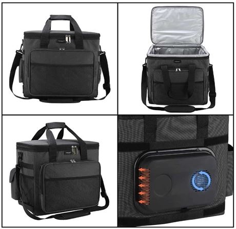 YAPASPT Electric Soft Cooler Bag for Vehicle