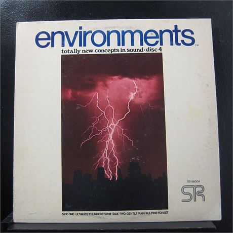 Disc 4 Ultimate Thunderstorm / Gentle Rain In A Pine Forest - Lp Vinyl Record