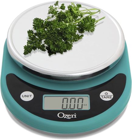 Ozeri Pronto Digital Multifunction Kitchen and Food Scale, Teal