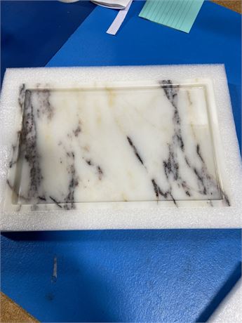 Marble Vanity Tray 12" x 8"