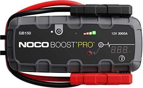 NOCO Boost Pro GB150 3000 Amp 12-Volt  Lithium Jump Starter Box