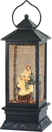 Lighted Nativity Scene Lantern