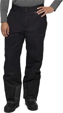 Arctix mens Essential Snow Pants - Black - Medium/Short