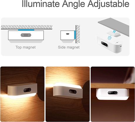 WILLED Upgraded 3W Touch Lights,Adjustable, Dimmable ,Rechargeable Battery