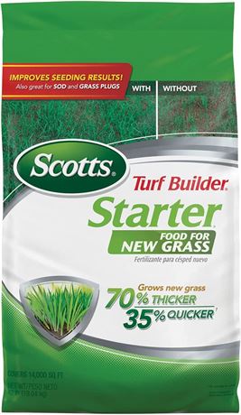 Scotts Turf Builder Starter Food for New Grass 14 000 Sq. Ft.