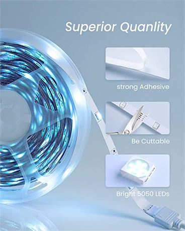 GUPUP 25 FT LED Strip Lights,Bluetooth