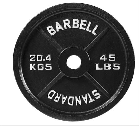 BalanceFrom Cast Iron Olympic 2-Inch Weight Plate