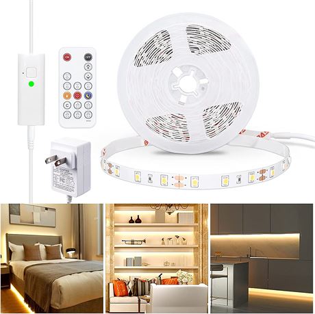 WOBANE Dimmable,LED Remote Control 6000K White,16W