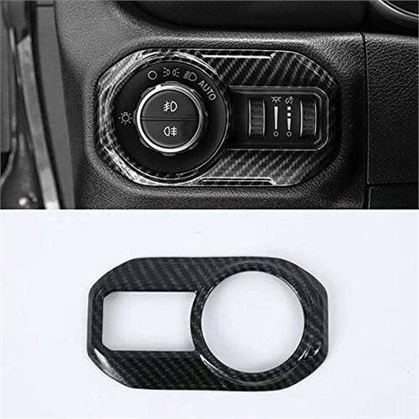 iTrims Interior Headlight Lamp Switch Cover Trim for Jeep Wrangler