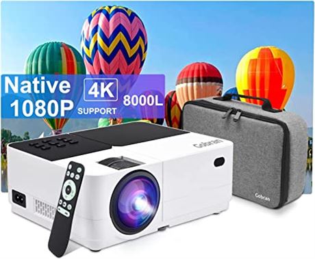 Portable Native Short Throw 1080P Projector