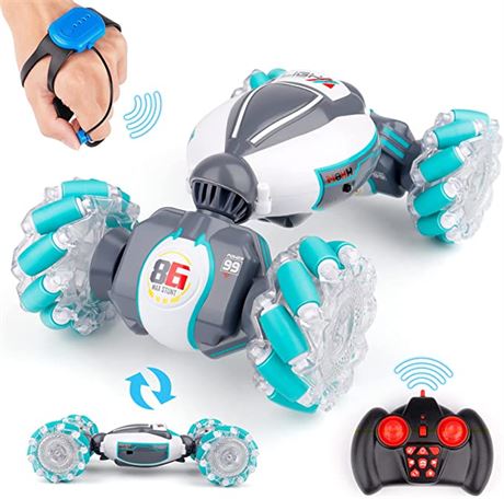 Gesture Sensing RC Stunt Car Toys for 6-12 yr