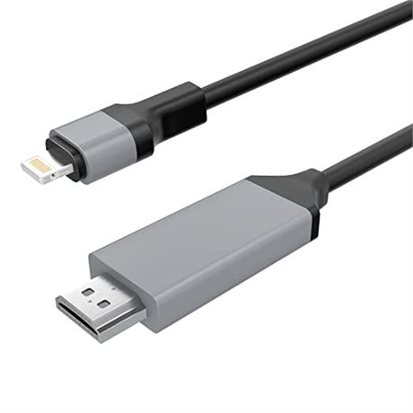 [Apple MFi Certified]Lightning to HDMI