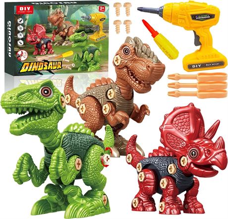 Dinosaur Assembly Puzzle Toy for Kids