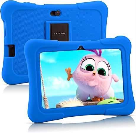 PRITOM 7Kids Tablet, Quad Core Android 10, 32GB