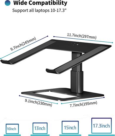 Adjustable Laptop Stand for Desk