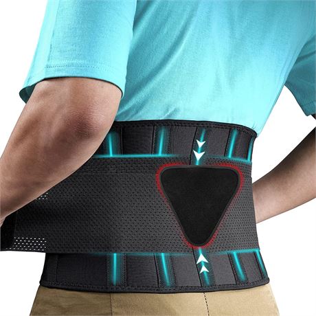 Back Brace for Lower Back Pain - 3XL