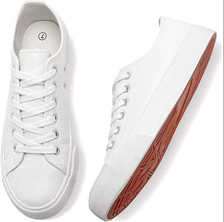 Women's White Sneakers - US 9