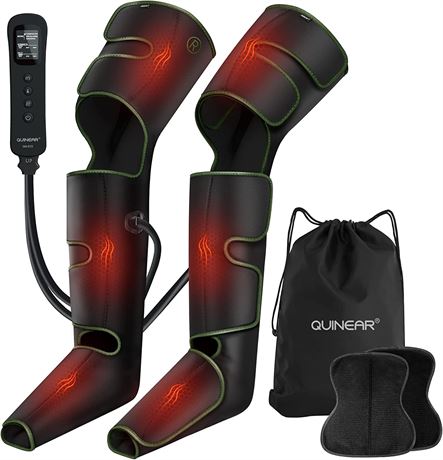 QUINEAR Leg Massager with Heat and Compression