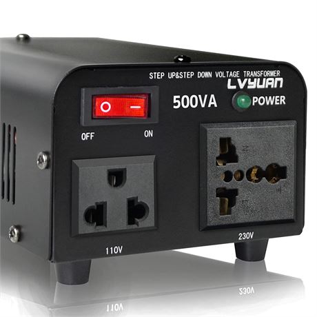 Yinleader 500W Voltage Transformer Power Converter