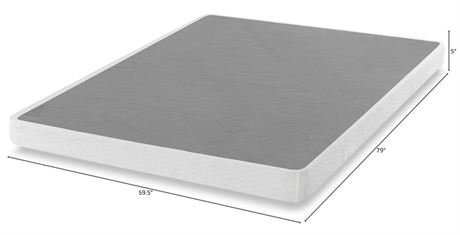 ZINUS 5" Metal Smart Box Spring, Queen